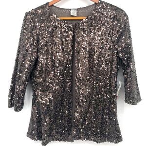 4 for $35 🍄 NWT Charming Charlie Sequin Party Jacket
